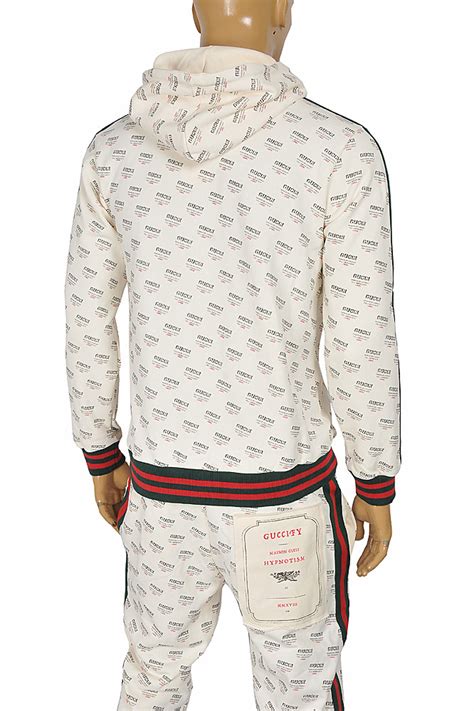 Gucci sweatsuit men's cheap